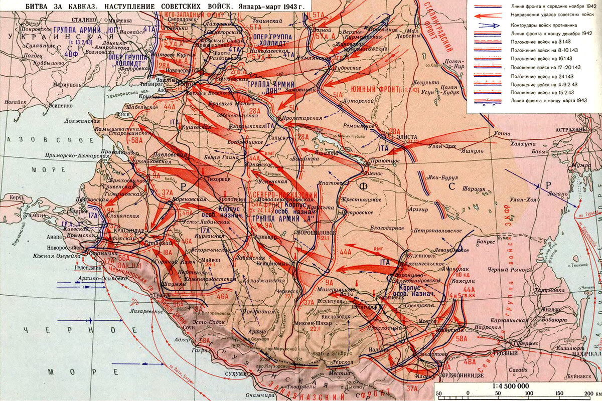 План боевых действий советского командования в летней компании 1942