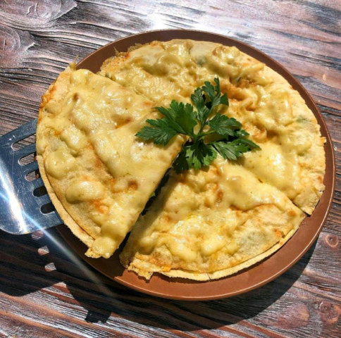 Кальцоне из лаваша с яйцом Простой и быстрый рецепт