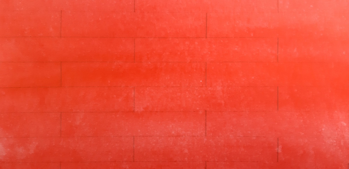 Красная кирпичная стена автора