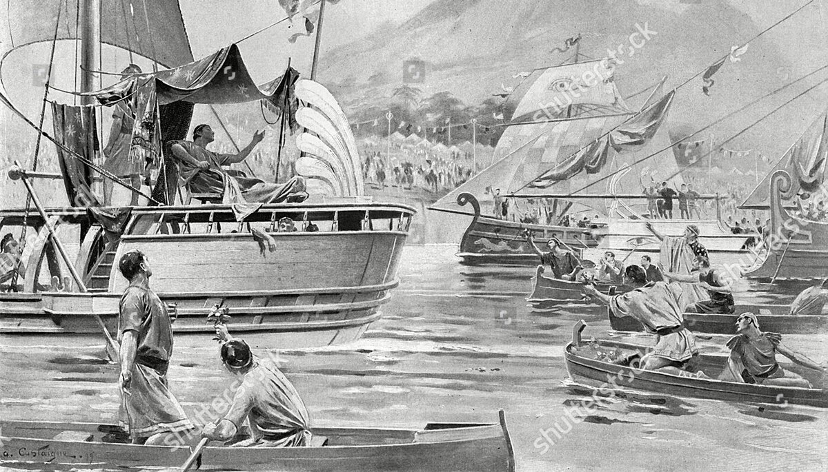 Александр Македонский построил флот для географических исследований