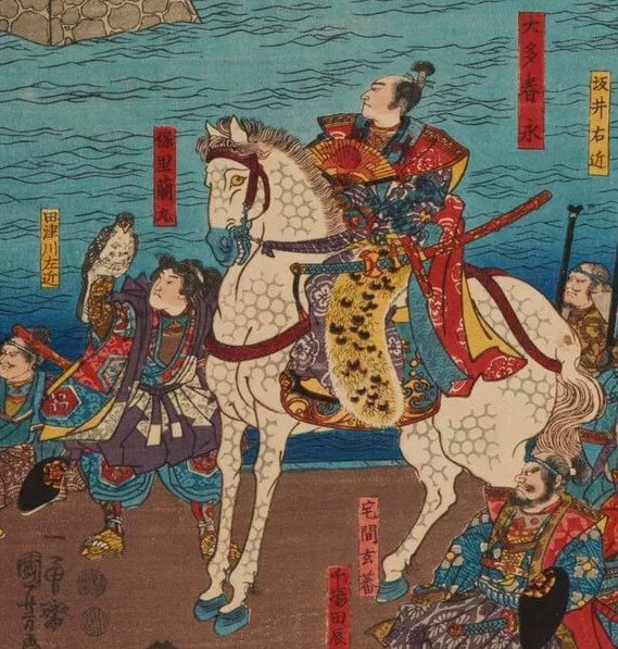 гравюра Ода Нобунага