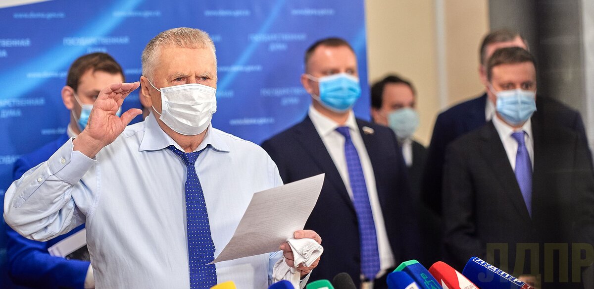 Пресс-подход фракции ЛДПР в Государственной Думе