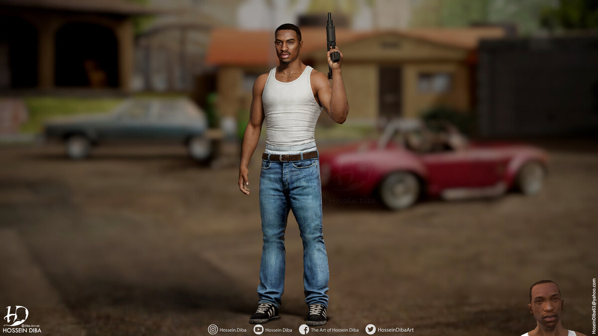 If cj was in gta 5 фото 88