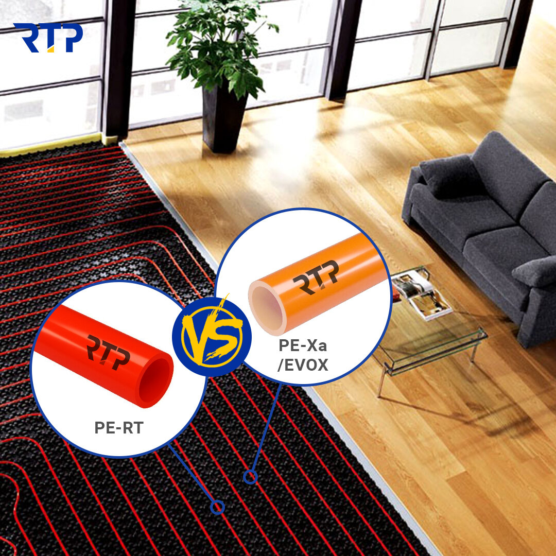 Варианты труб для теплого пола. PE-RT или PE-Xa\EVOH.