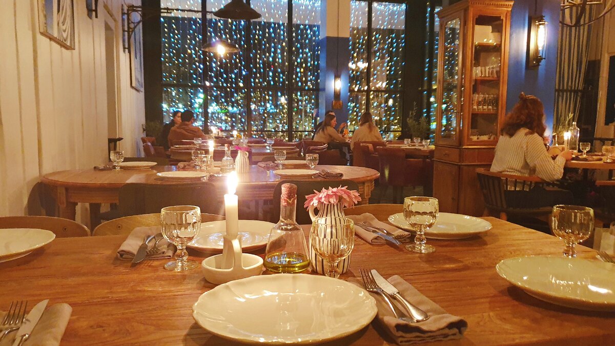 Ужин при свечах