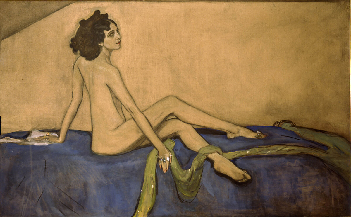 Валентин Серов. Портрет Иды Рубинштейн, 1910