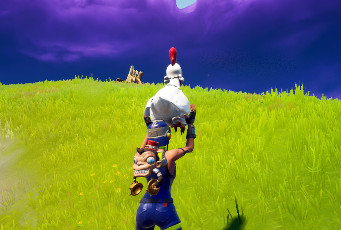 Курица в Фортнайт