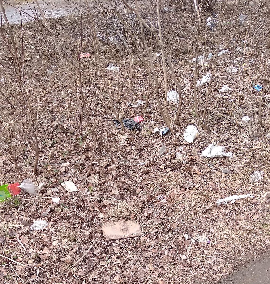 Весной на улицах города.