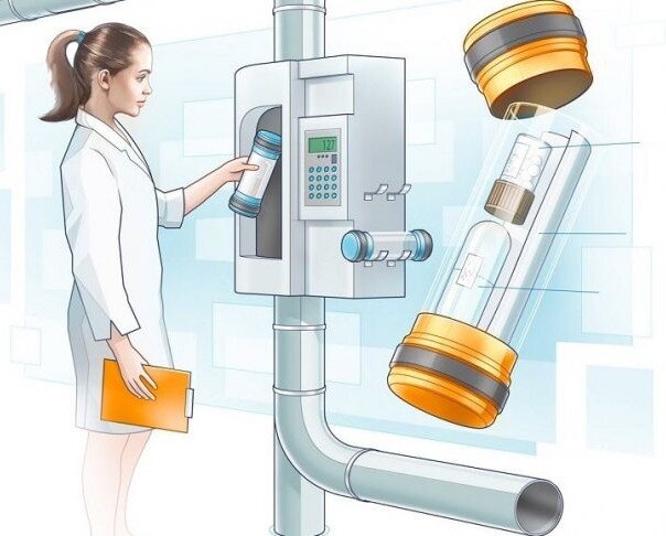 Пневмопочта. 