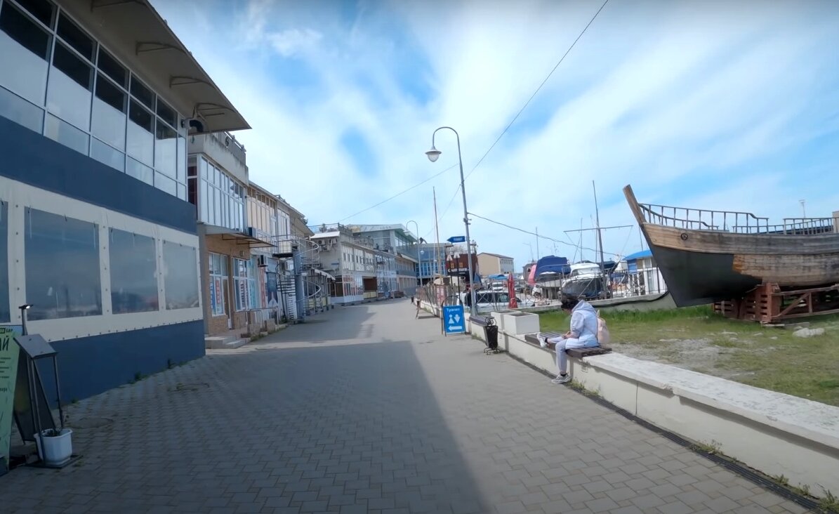 Анапа, апрель 2021, Набережная