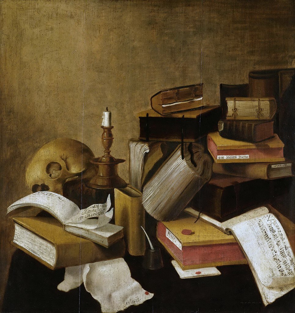 Vanitas. Неизвестный художник. 1633 г. 