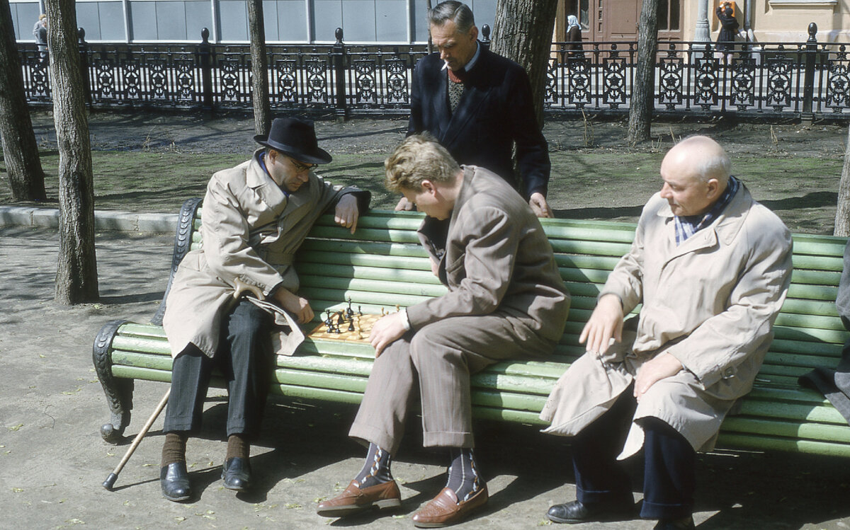 Автор фото Кен Причард. Москва, 1960-е гг. Фото: tito0107.livejournal.com