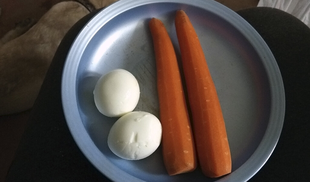 Обед 14го дня японской диеты.