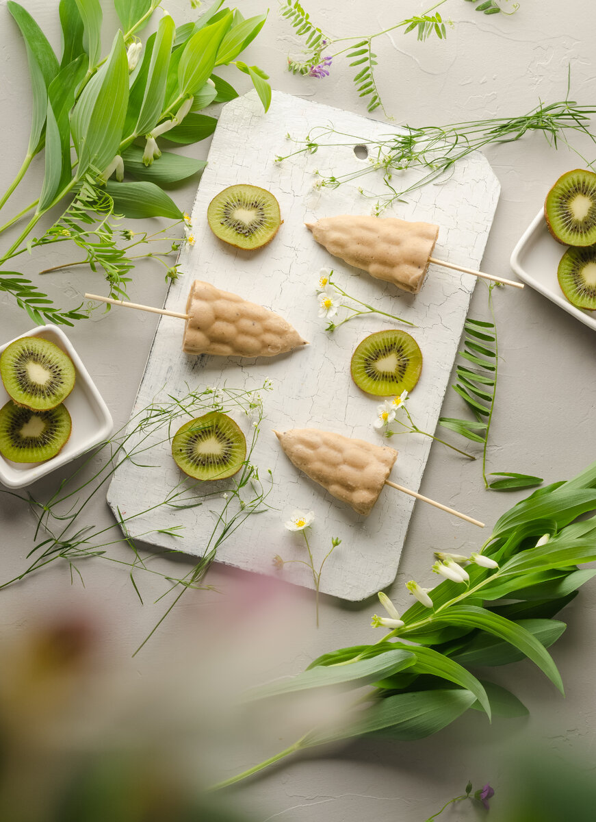 Мороженое с киви