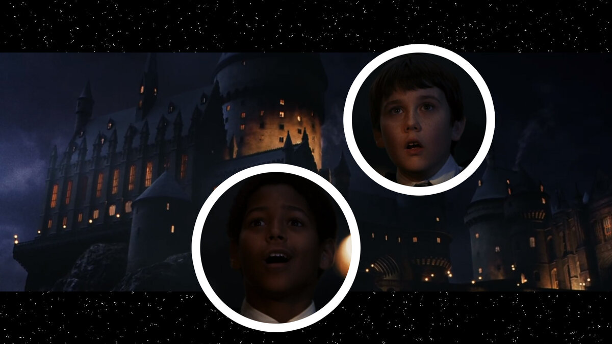 Кадры из фильма «Гарри Поттер и философский камень»