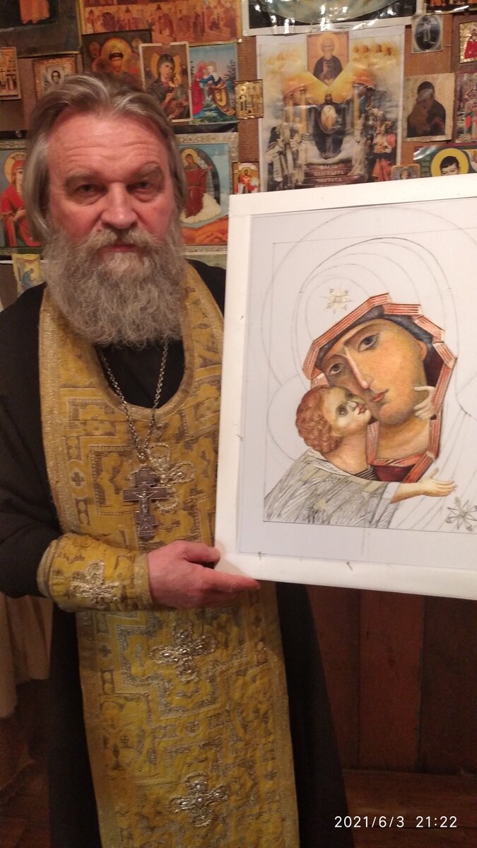 свящ.. Валентин ( фото автора)