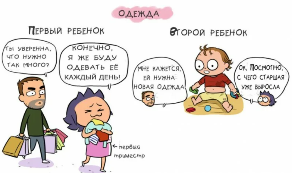 Наверное, со вторым ребёнком мы начинаем проще относиться к материнству