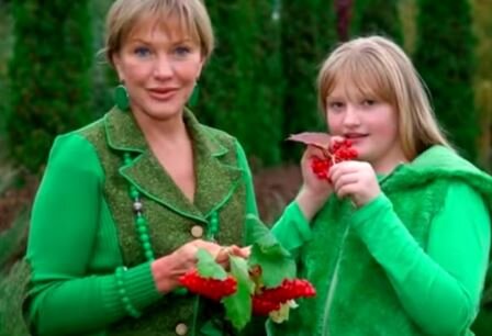 Елена Проклова с младшей дочерью Полиной