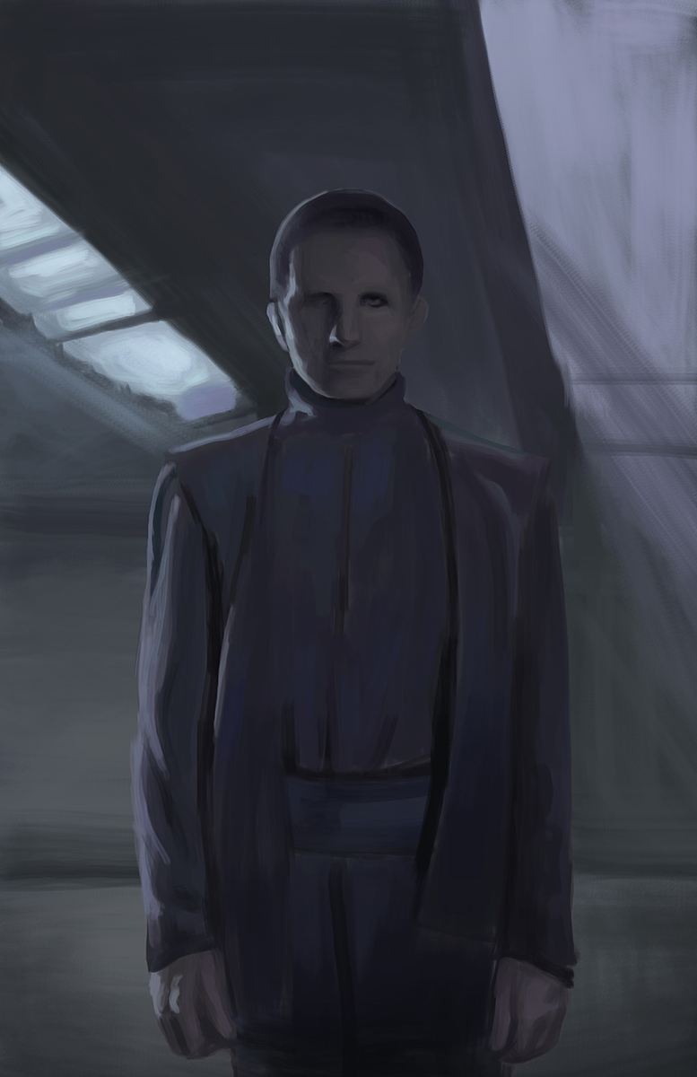 Odo Sketch on Terok Nor by olikite