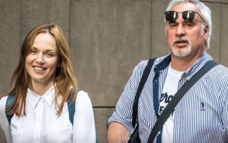 Альбина Джанабаева с мужем Валерием Меладзе