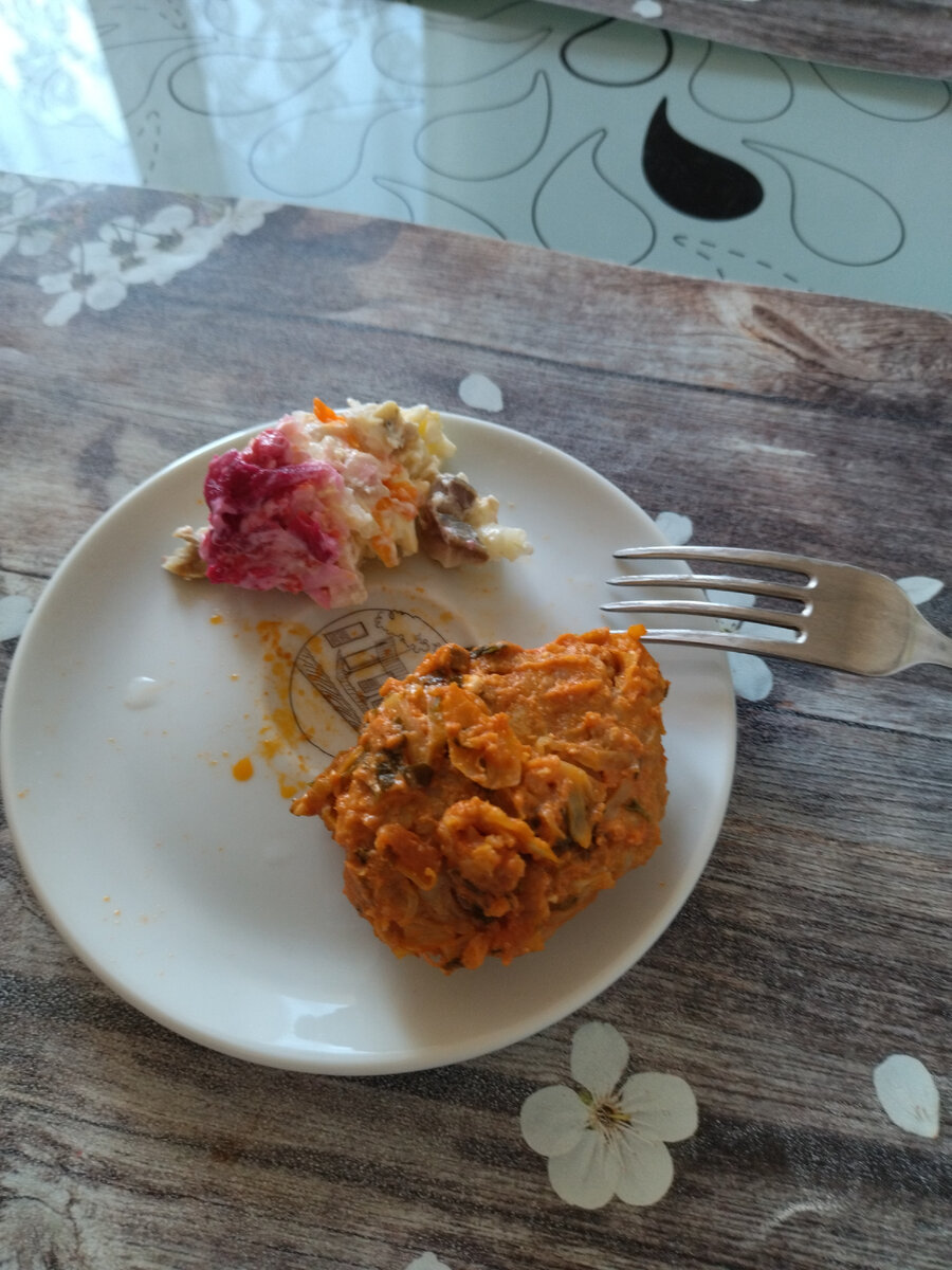 Доела таки остатки