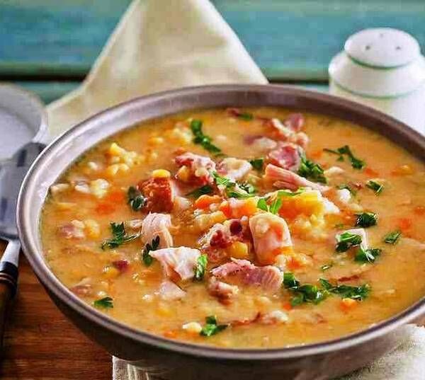 СУП ГОРОХОВЫЙ С КОПЧЕНОСТЯМИ, В МУЛЬТИВАРКЕ