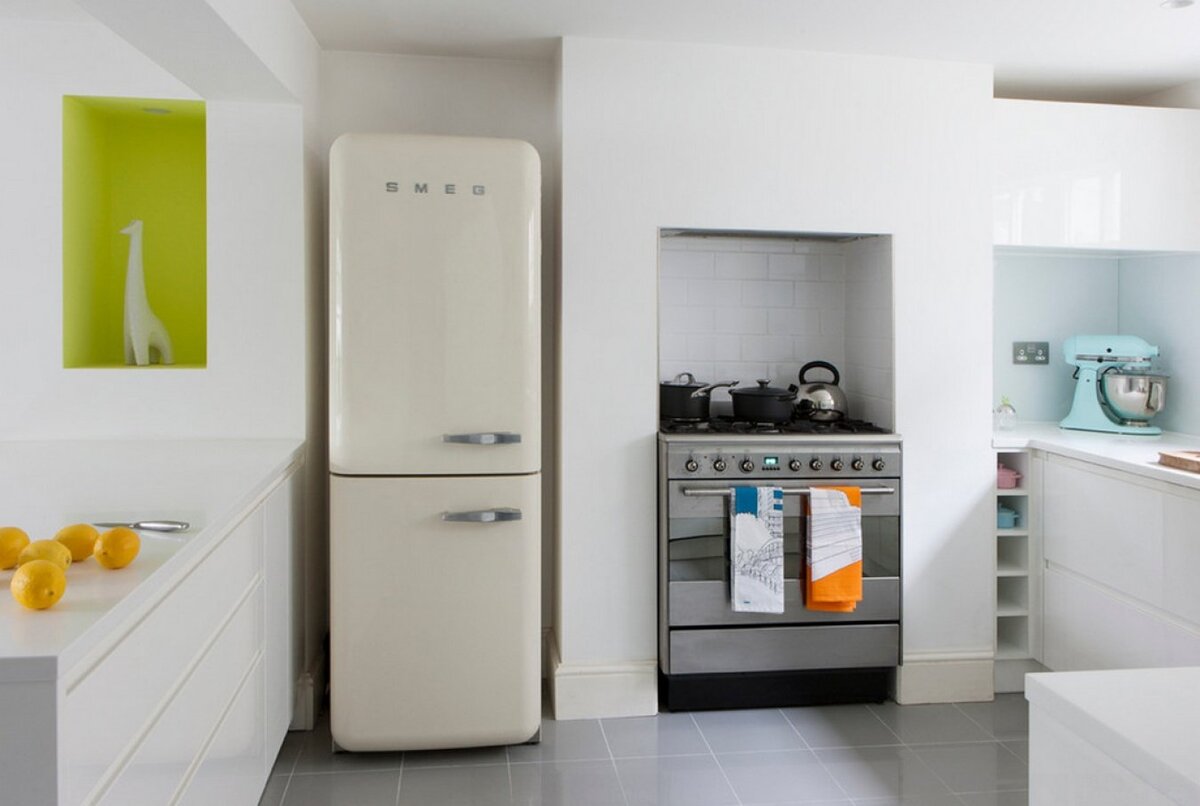 Встраиваемые холодильники сайд бай сайд: особенности и характеристики