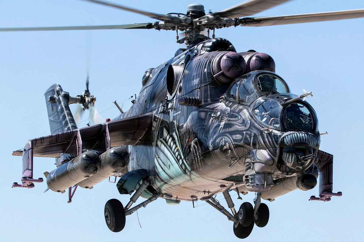 Ми - 24 " Крокодил" не "тот" просто красивый ))