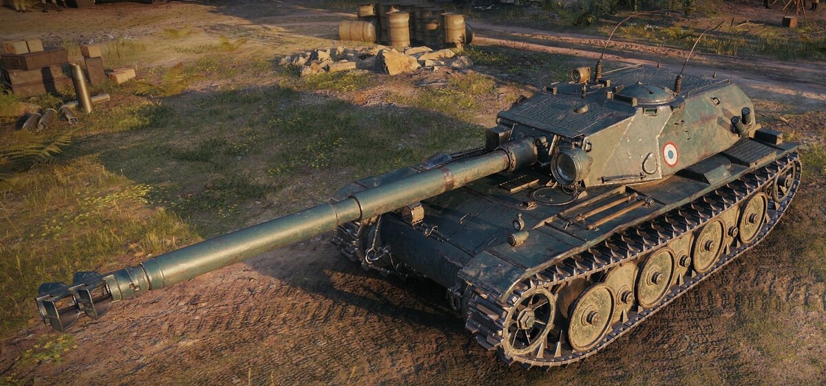 Танк "Bourrasque" в игре. Источник: i.imgur.com