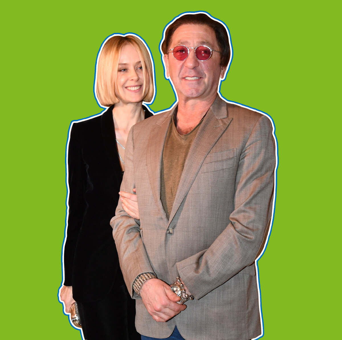 Григорий Лепс и Анна Шаплыкова. Фото: Komsomolskaya Pravda/Global Look Press