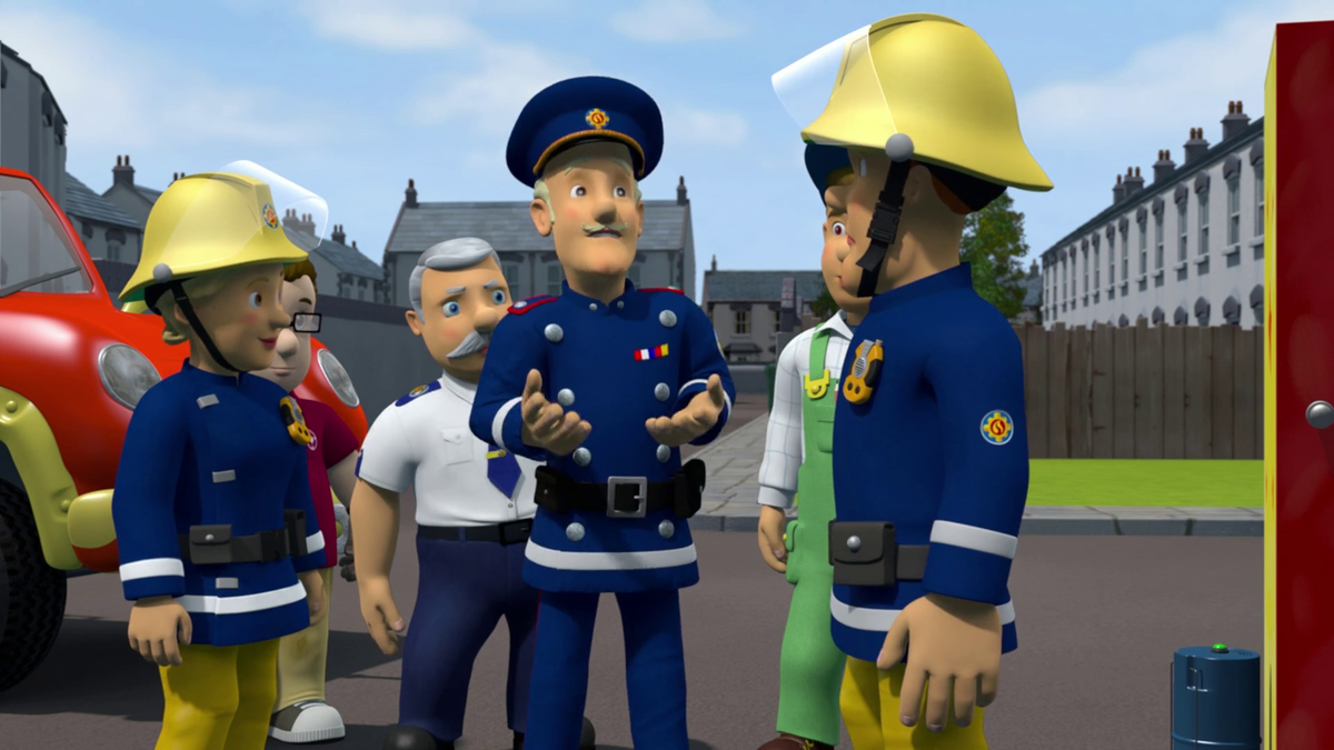 Пожарный сэм карусель. Пожарный Сэм - Fireman Sam. Пожарный Сэм Понтипанди. Tiji пожарный Сэм.