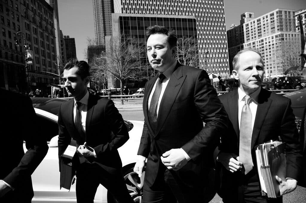 Илон Маск, в центре Нью-Йорка, в апреле 2019 году. Джефферсон Сигел для The New York Times