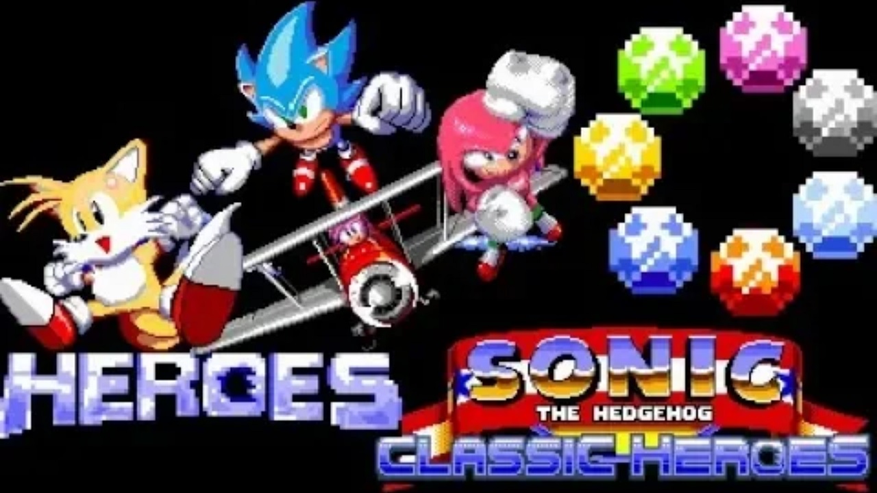 Sonic Classic Heroes Sega Mega Drive