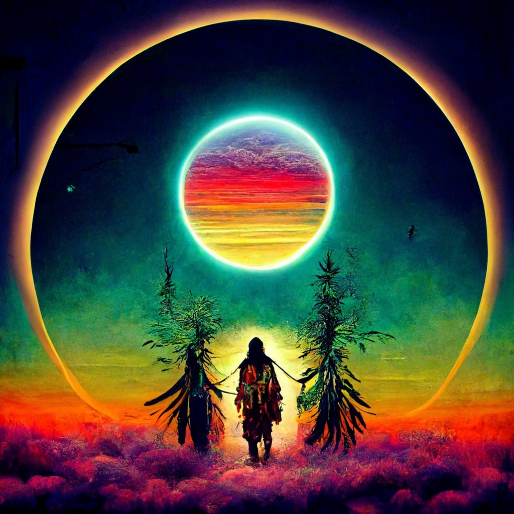 Discord @Shogun #shaman  #MidJourney #art #drawing #character