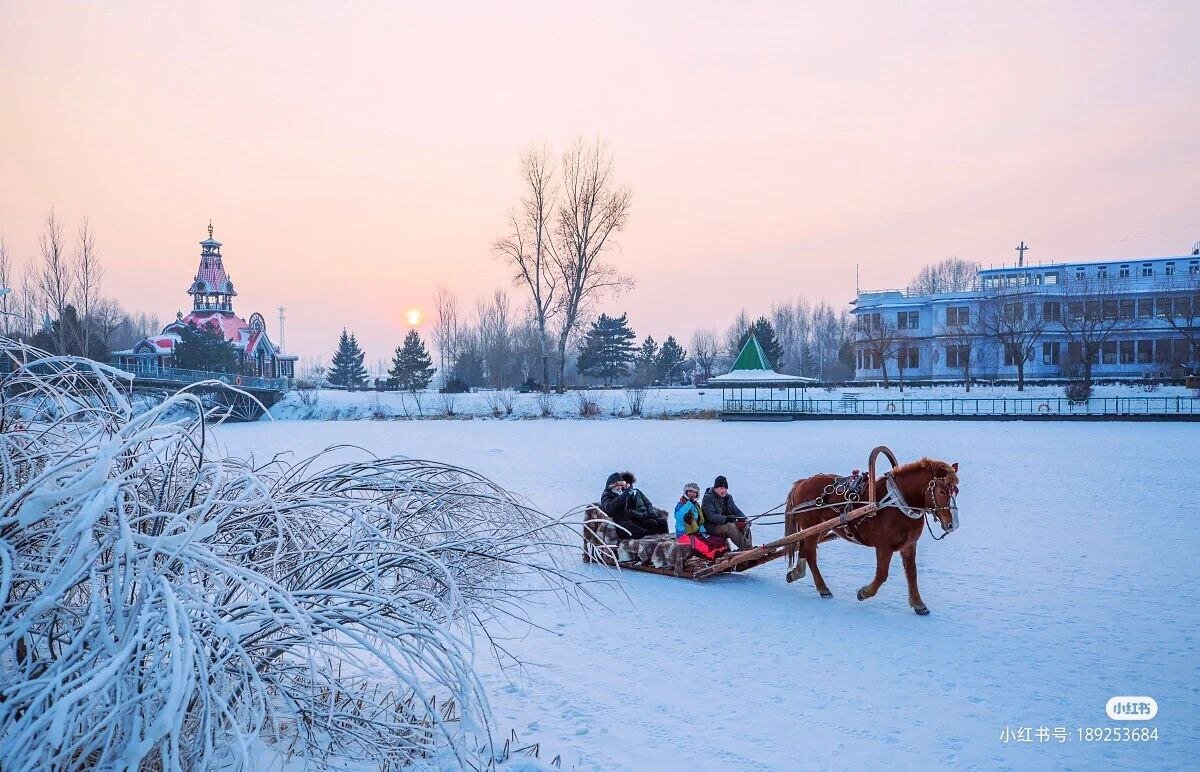 Уух, по "Волге" на санях, да с ветерком! 