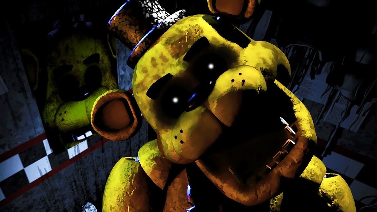 Золотой фредди. Золотой Фредди ФНАФ 1. FNAF 1 золотой Фредди. FNAF 1 Голден Фредди. Золотой Фредди Five Nights at Freddys.