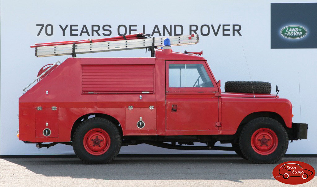«Пожарка» на базе Land Rover Defender 109 3-й серии