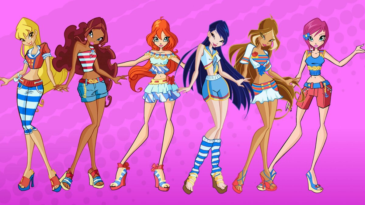 Winx перенял от аниме общий стиль, но вот пропорции тела здесь, так сказать, авторы внесли "от себя"