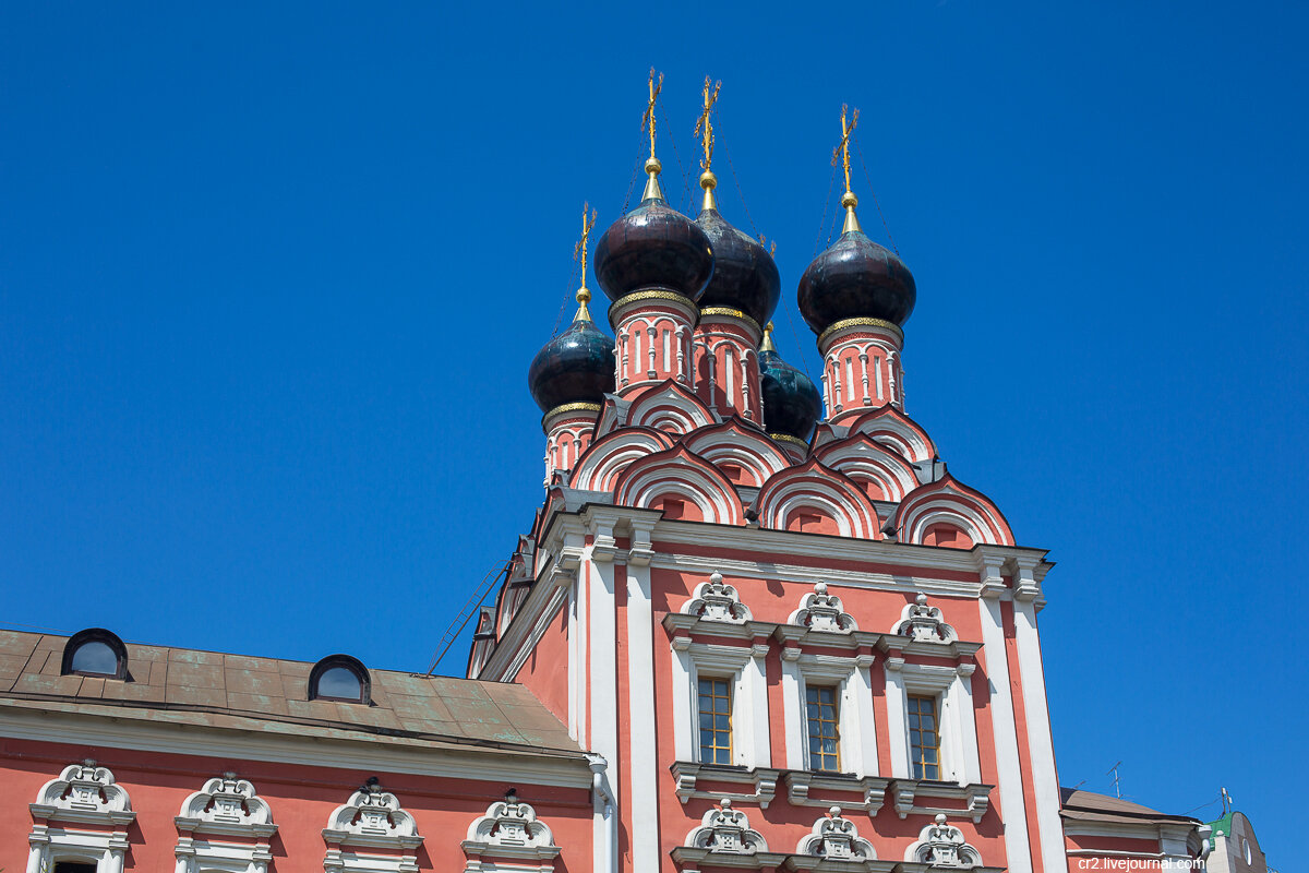 Церковь Николая Чудотворца на Болвановке. Москва 