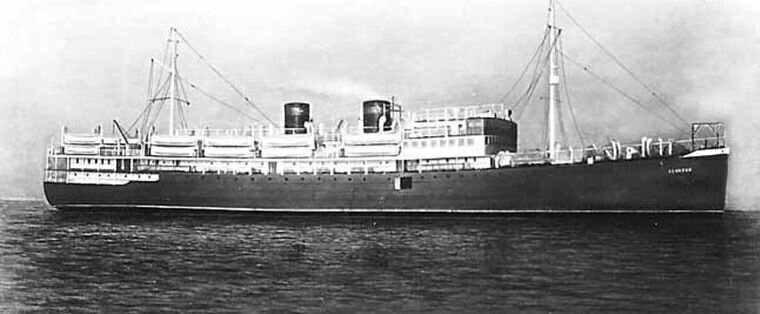 Теплоход "Аджария". 22 Июня 1941