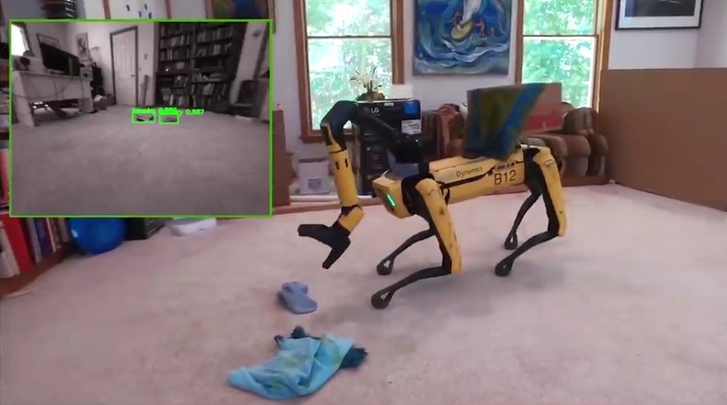 Boston Dynamics показала варианты домашнего применения робота Spot
