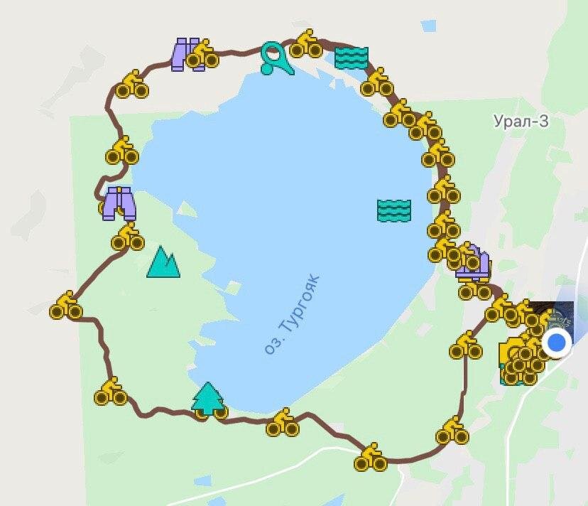 Вот так выглядит маршрут