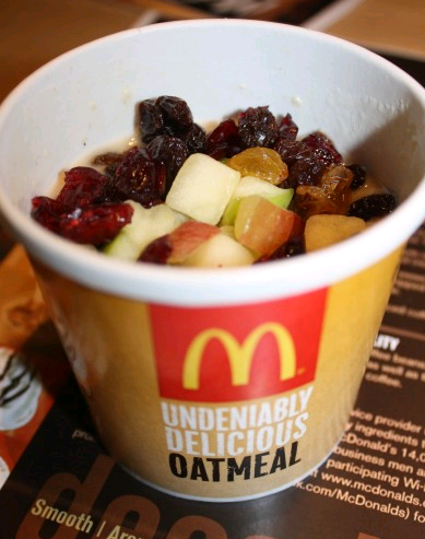 Овсяная каша Макдоналдс