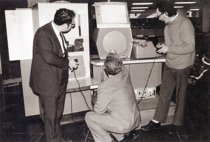 Команда создателей первой успешной компьютерной игры