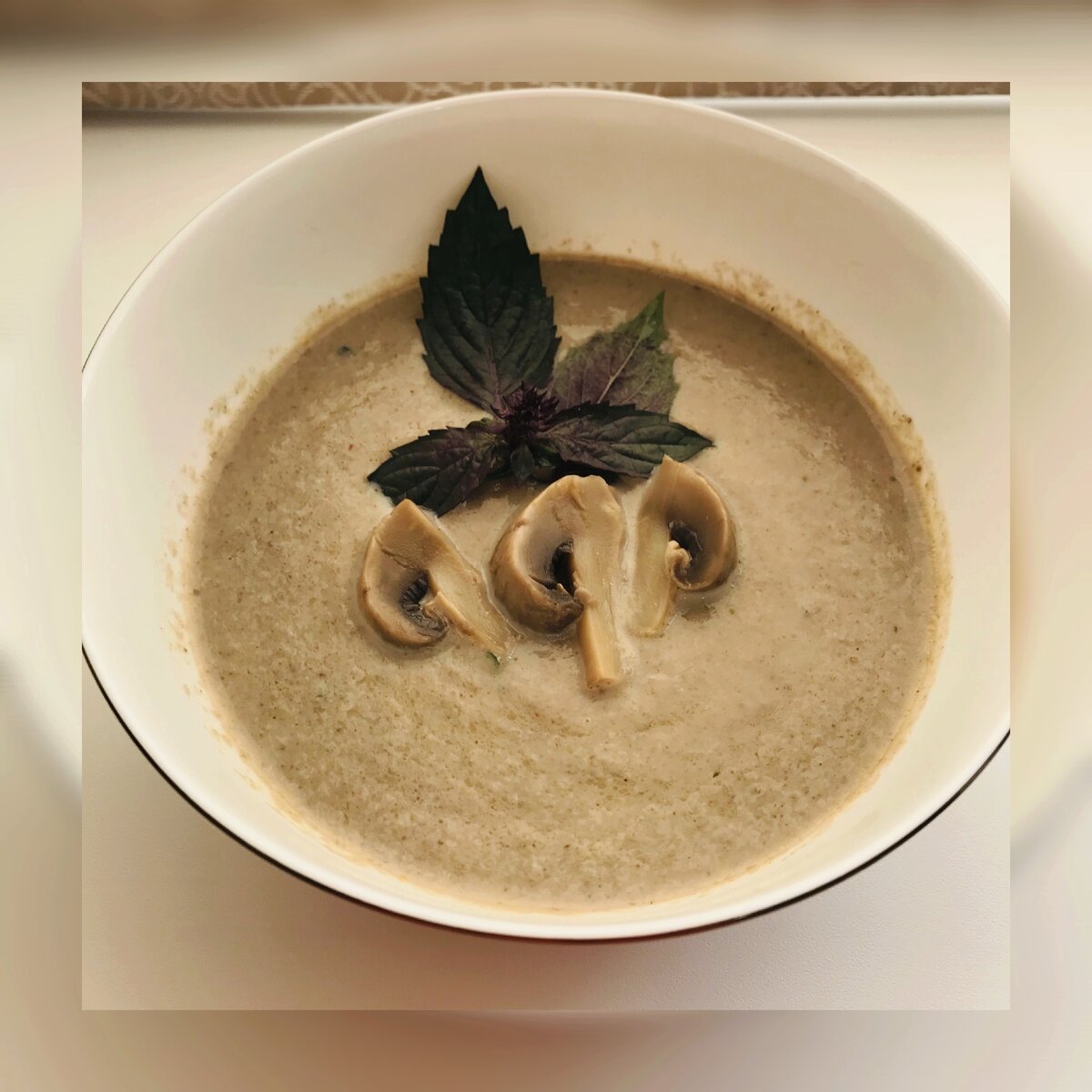 Грибной суп- пюре