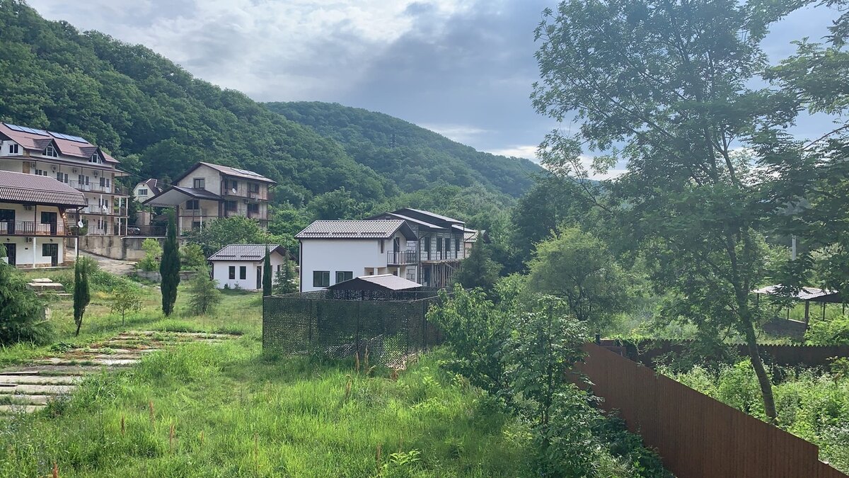 Вид из отеля "Морской отдых"