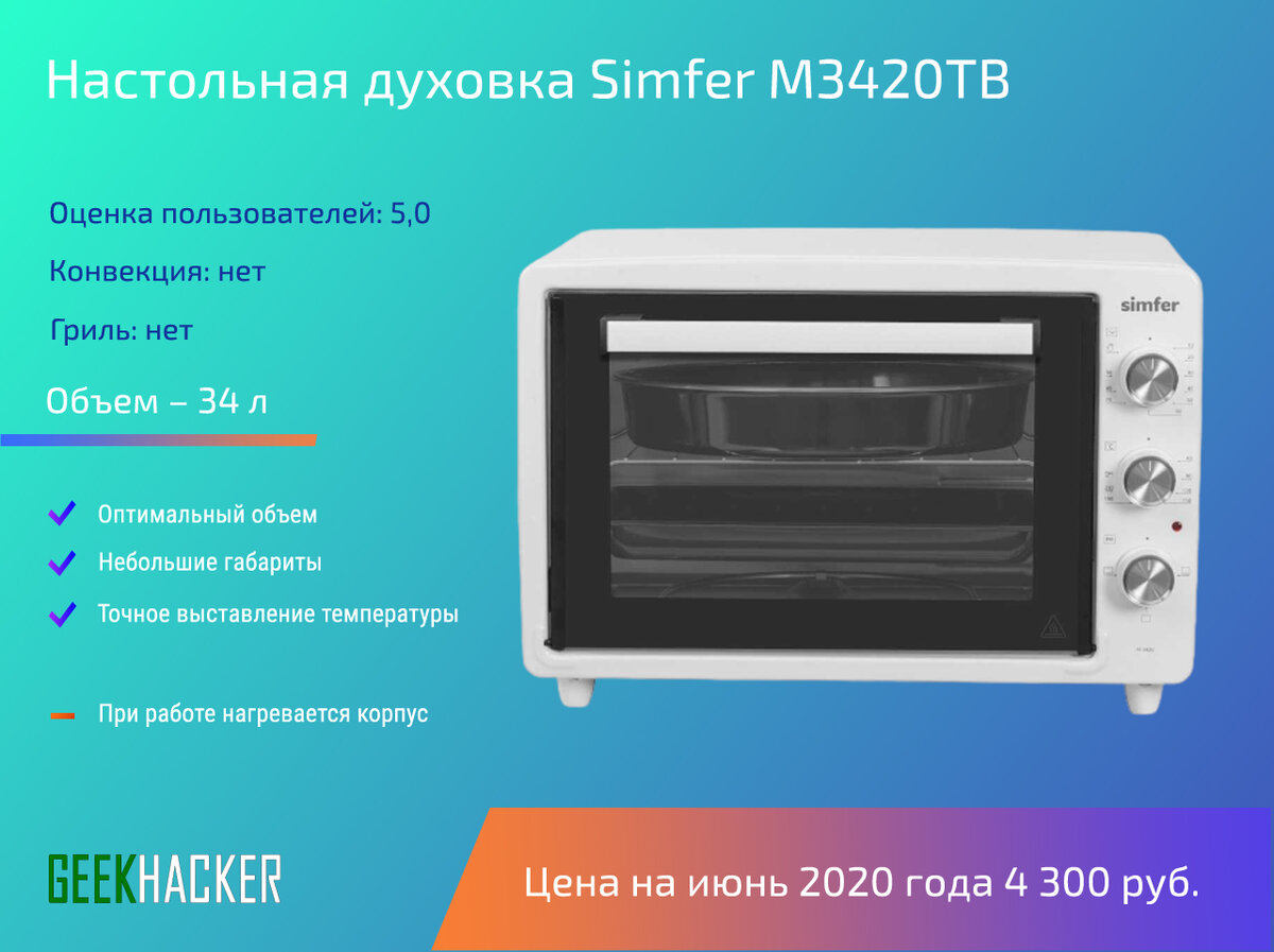 Simfer электрический духовой шкаф simfer конвекция 5 режимов работы