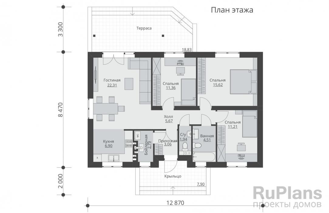 100 лучших идей дизайна: дома в стиле хай-тек (снаружи) на фото