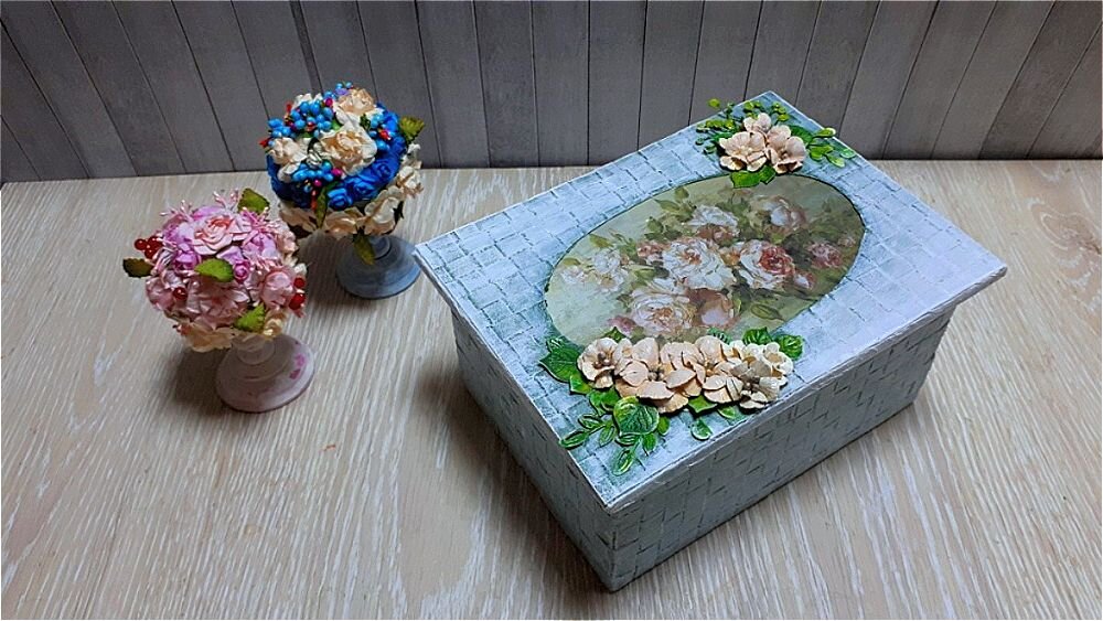 Набор для творчества Danko Toys Embroidery Box Шкатулка своими руками (EMB-01-02)