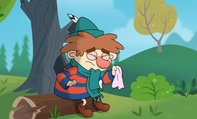 Сверх разрушительный чих  моя сильная сторона,  Кларетин всегда у меня в кармане.